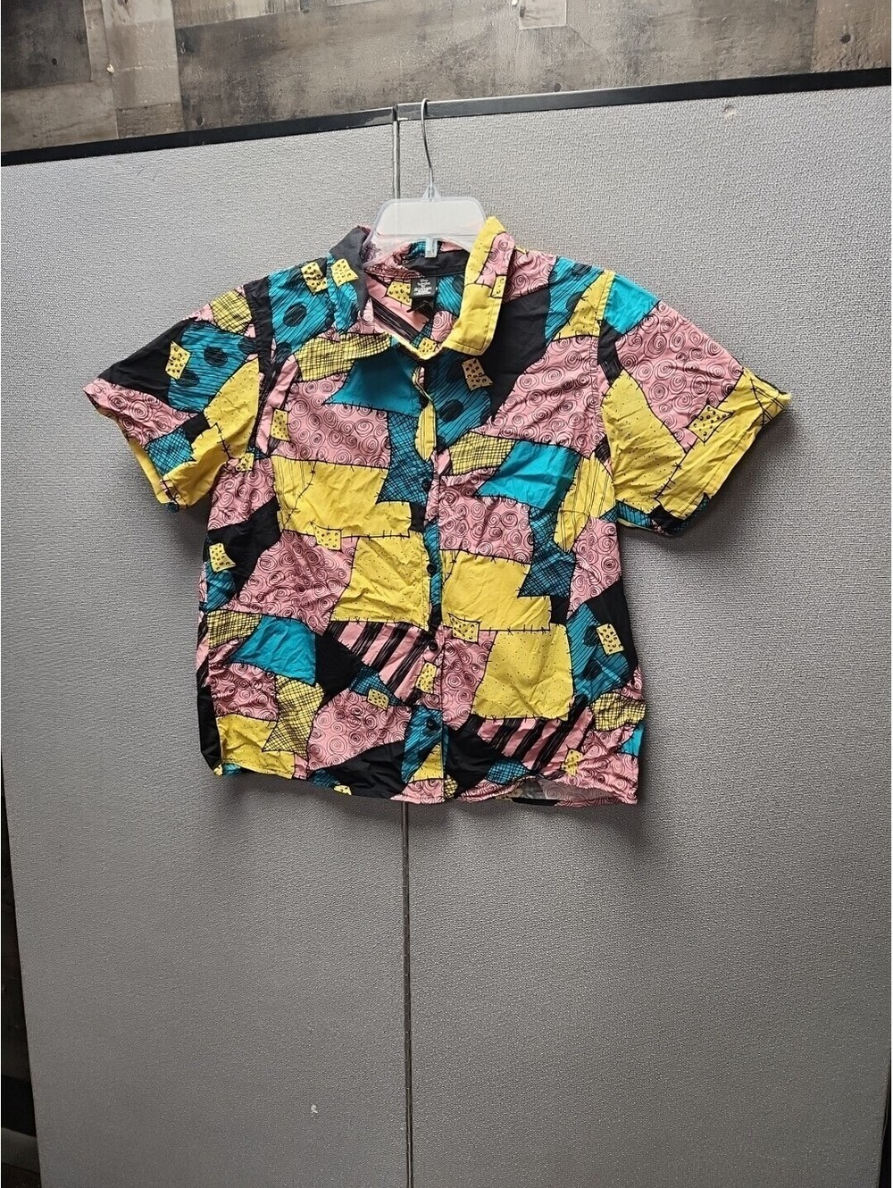 Children's Hot topic The Nightmare Before Christmas Sally Woven Button-Up XL